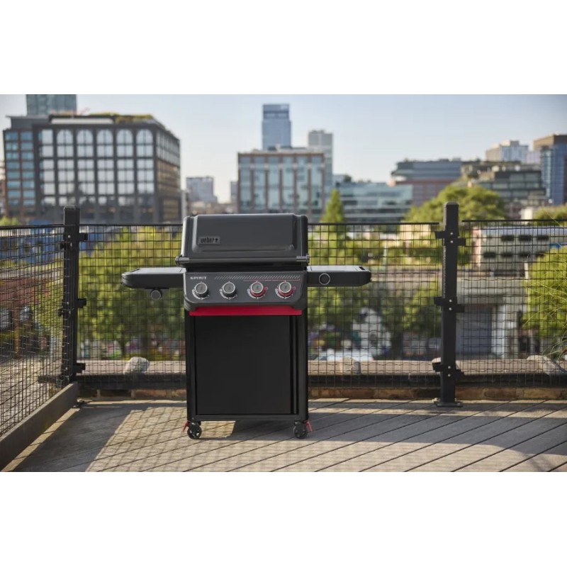 Weber Spirit EPX-435R Stealth Edition con Asador Giratorio