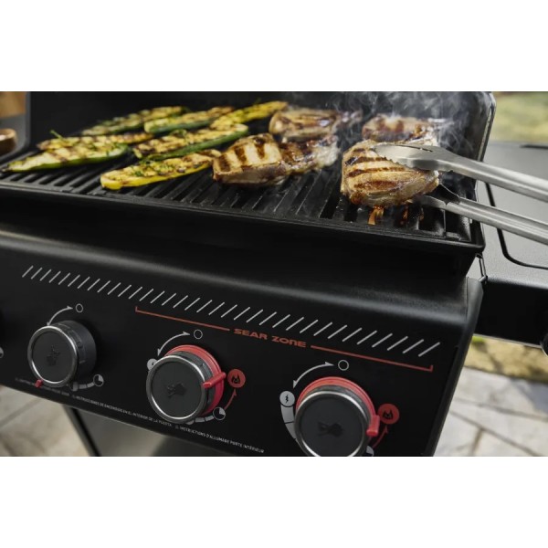 Weber Spirit EPX-435R Stealth Edition con Asador Giratorio