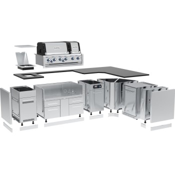 Cocina Exterior Modular MOK Imperial QS690 (G) 2