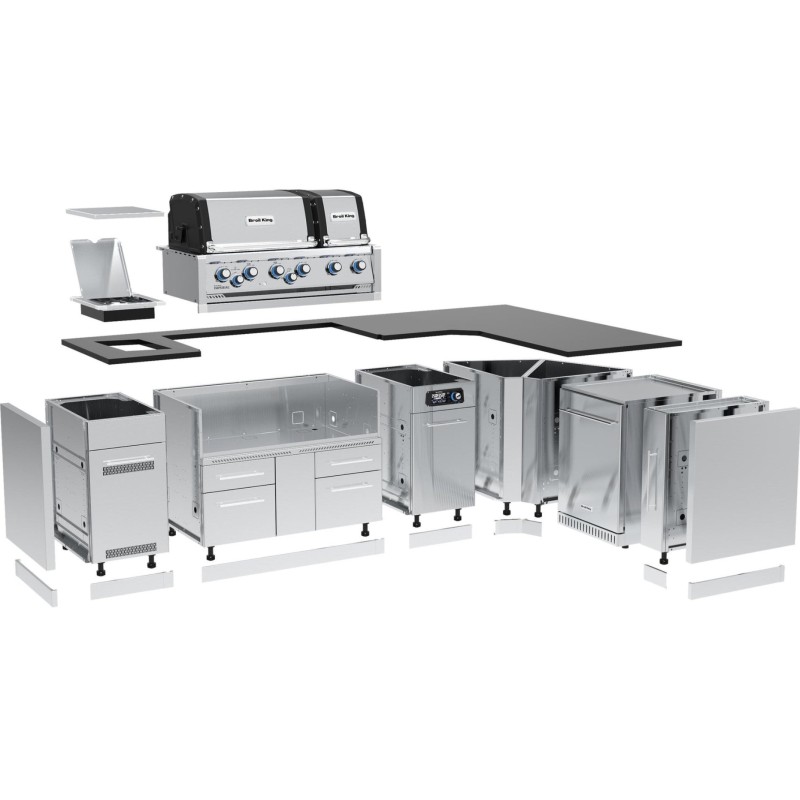 Cocina Exterior Modular MOK Imperial QS690 (G)