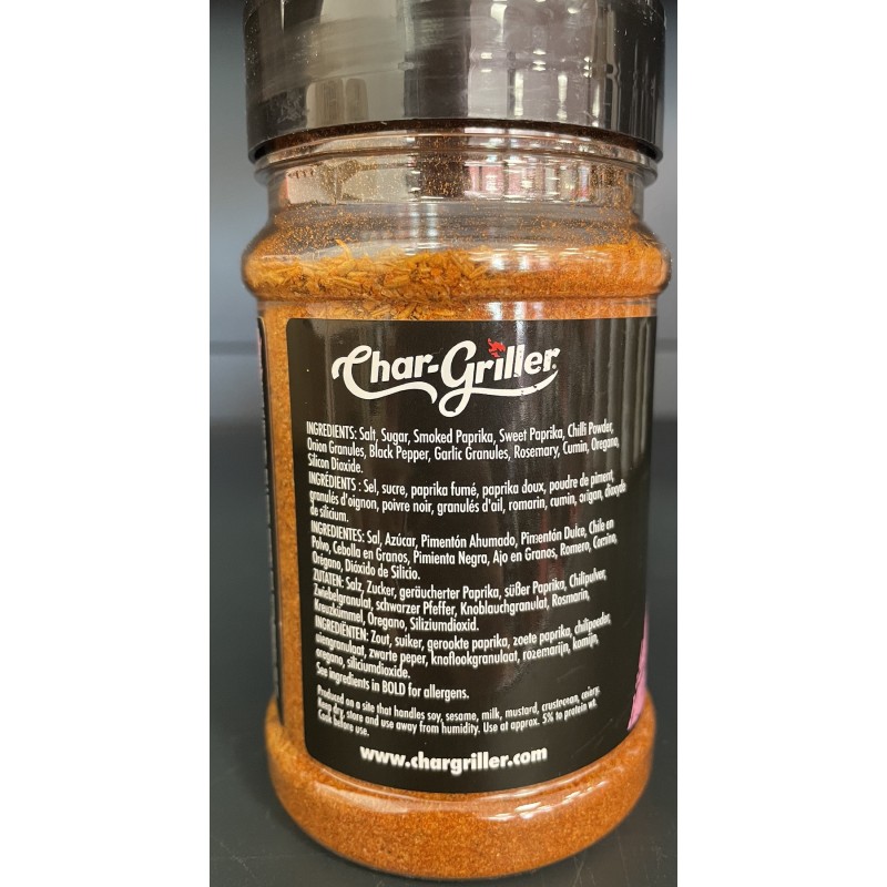 Especias Char-Griller Pork Rub 220g