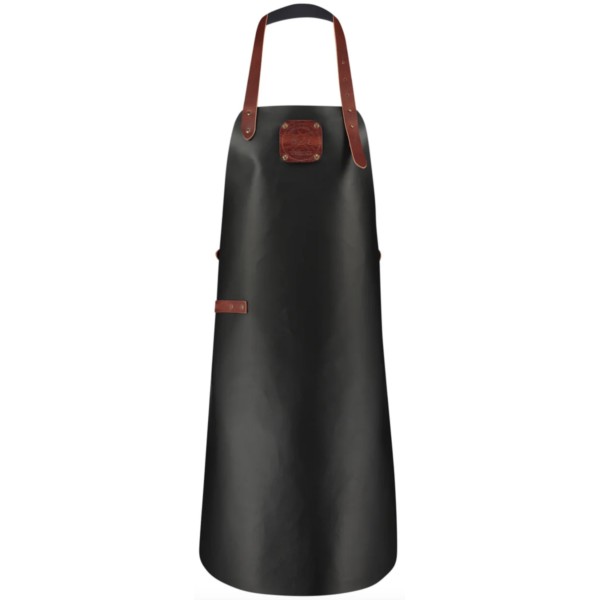 Delantal de Cuero Classic XXL Negro/Cognac Witloft