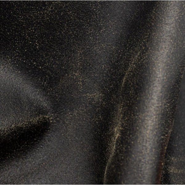 Delantal de Cuero Classic Niños Negro/Cognac Witloft