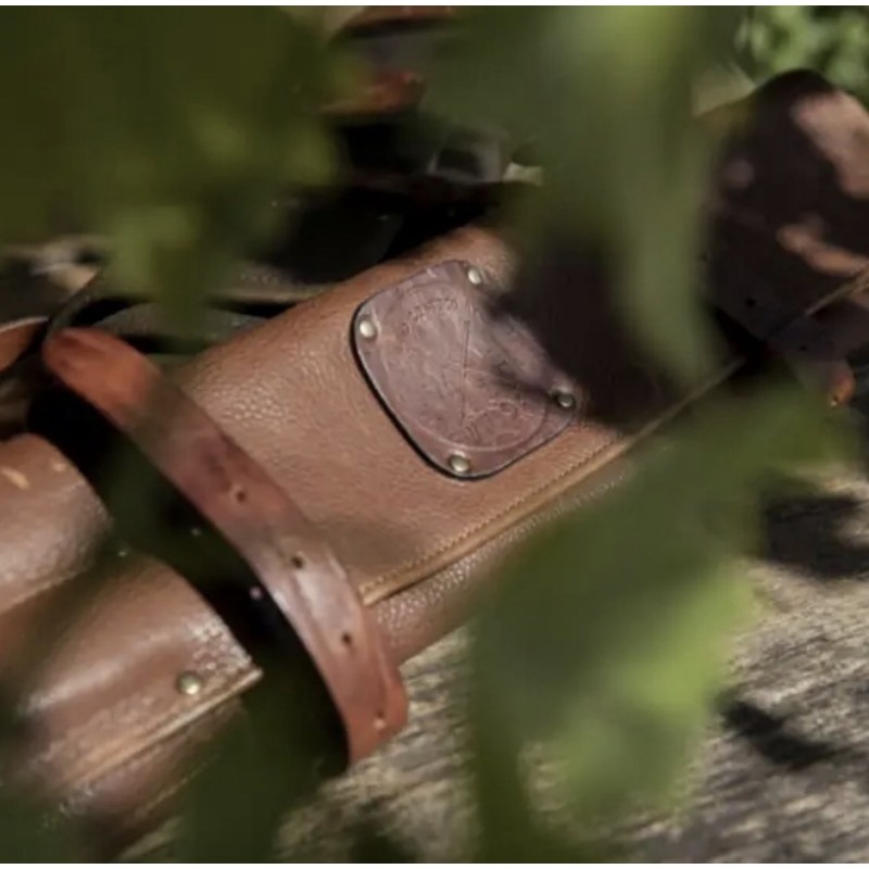Estuche para Cuchillos 5 Bolsillos Cognac Witloft