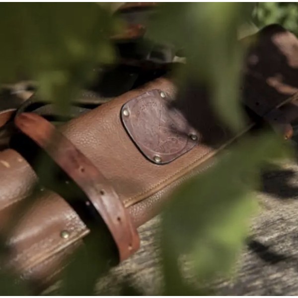 Estuche para Cuchillos 5 Bolsillos Cognac Witloft