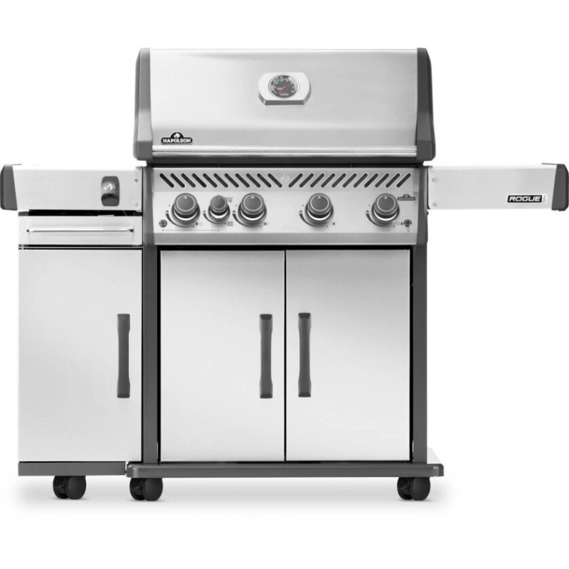 Carro de almacenamiento inferior Inox. para Napoleon Rogue