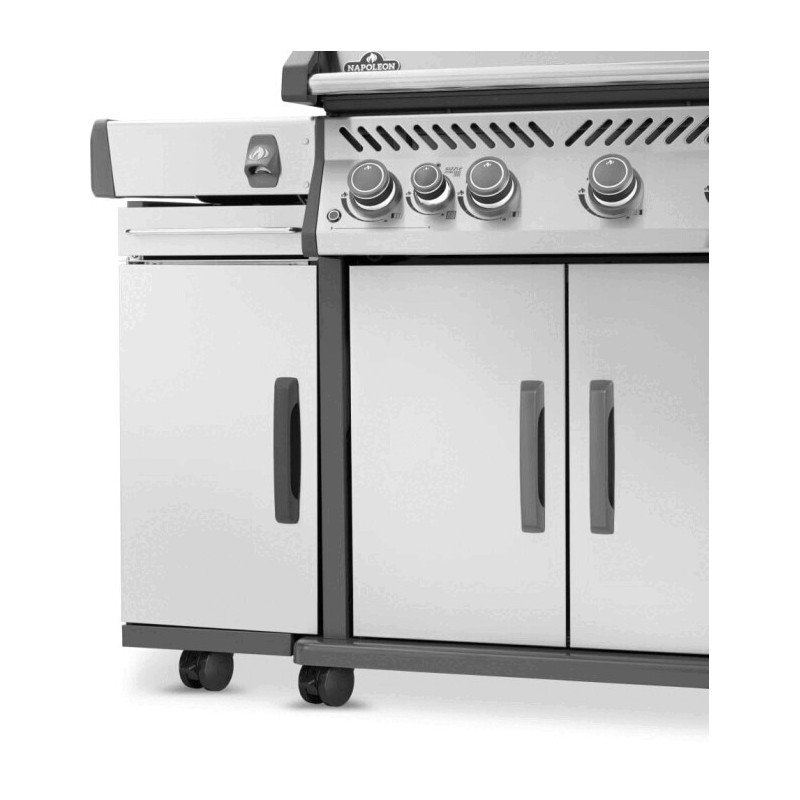 Carro de almacenamiento inferior Inox. para Napoleon Rogue