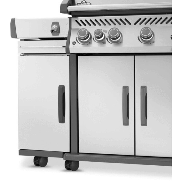 Carro de almacenamiento inferior Inox. para Napoleon Rogue