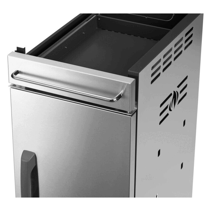 Carro de almacenamiento inferior Inox. para Napoleon Rogue