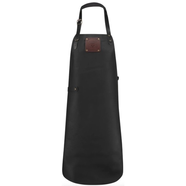 Delantal de Cuero de Búfalo Negro Witloft