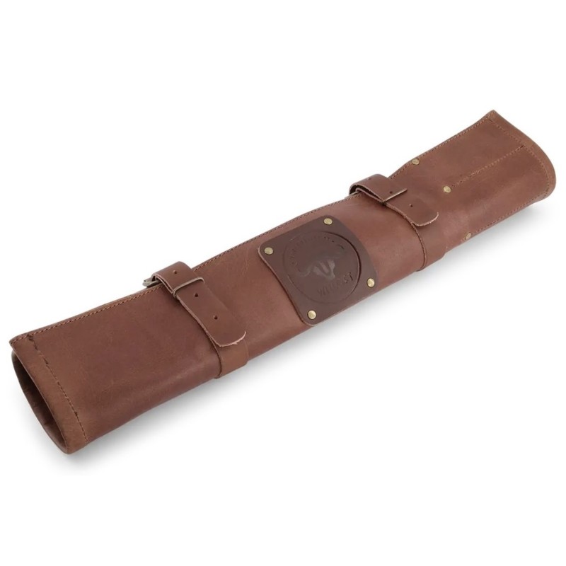 Estuche para Cuchillos 5 Bolsillos Búfalo Cognac Witloft
