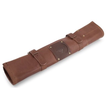 Estuche para Cuchillos 9 Bolsillos Búfalo Cognac Witloft 2