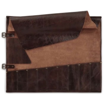 Estuche para Cuchillos 9 Bolsillos Búfalo Chocolat Witloft