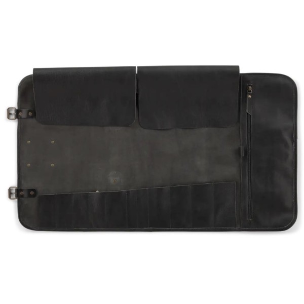 Estuche para Cuchillos 17 Bolsillos Búfalo Negro Witloft