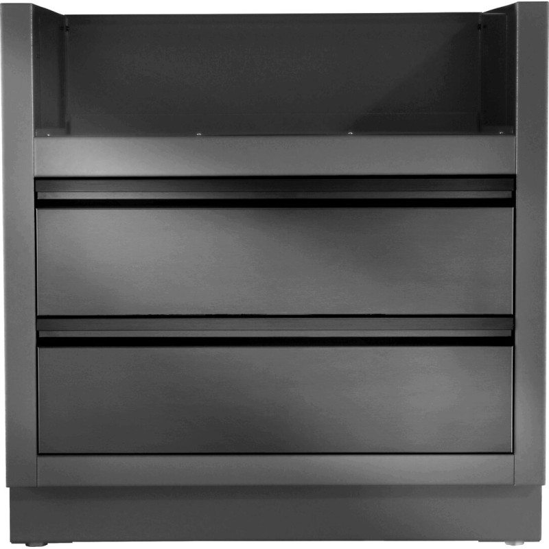 Módulo Oasis barbacoa gas Negro Mate Napoleon Prestige 500