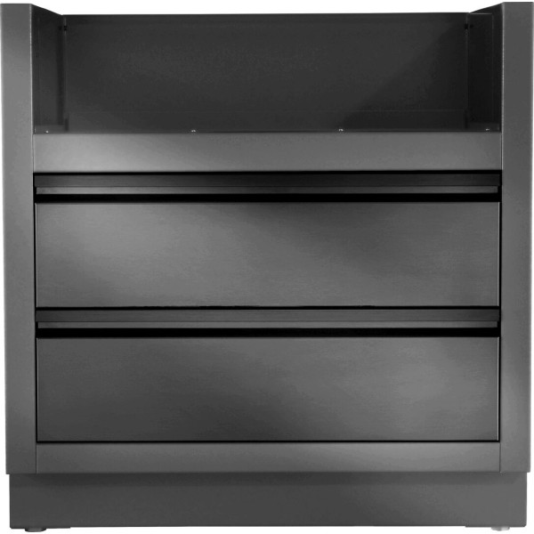Módulo Oasis barbacoa gas Negro Mate Napoleon Prestige 500