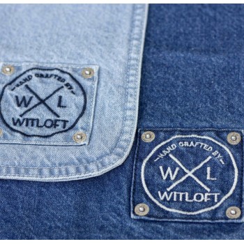 Delantal Vaquero de Cintura Azul Witloft 2