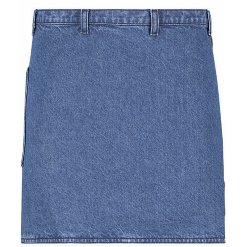 Delantal Vaquero de Cintura Azul Witloft
