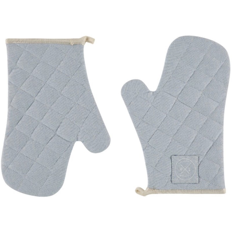 Guantes Algodón Reciclado Celeste Witloft