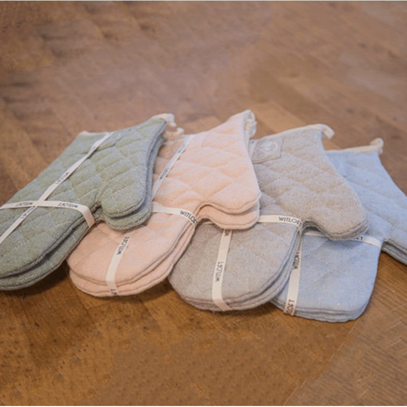 Guantes Algodón Reciclado Celeste Witloft