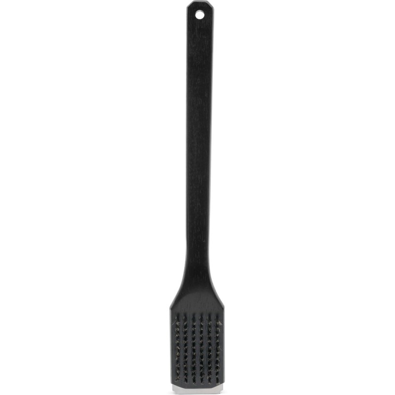 Cepillo con cerdas de acero inox y mango madera Napoleon