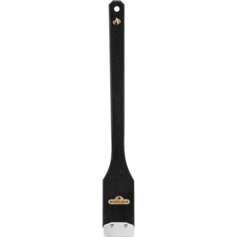 Cepillo con cerdas de acero inox y mango madera Napoleon