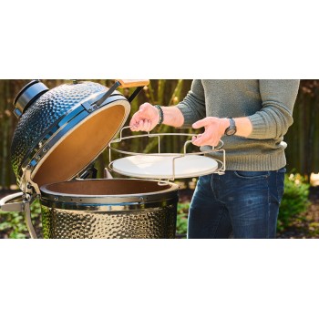 Kit Deflector Dual Zone L Big Green Egg 2