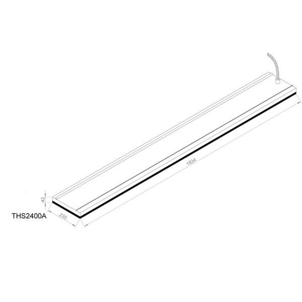 Heatstrip Indoor 2400 Watt