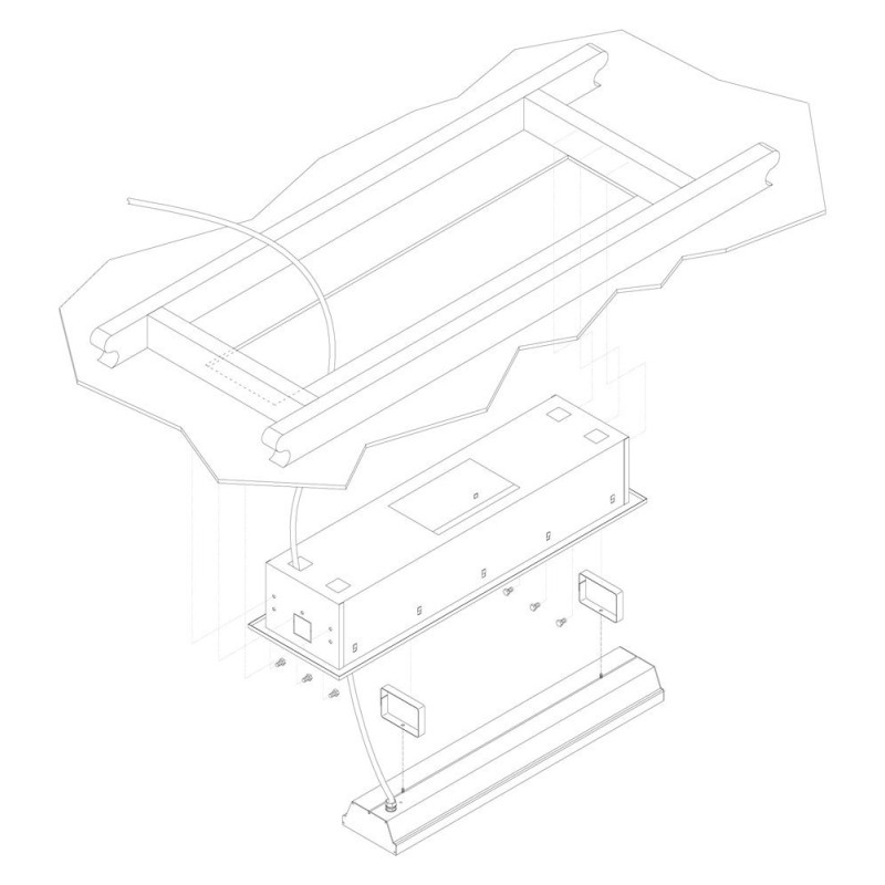 Kit de empotrar Heatstrip Max 2400