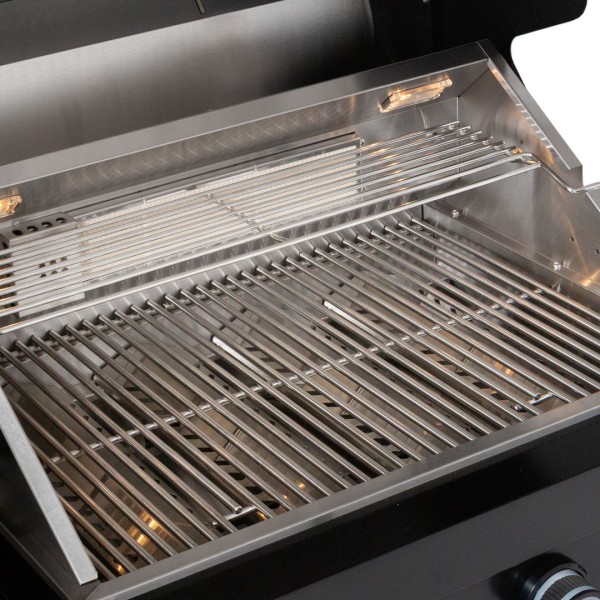 Barbacoa SUNG4B-BK de 4 quemadores para encastrar
