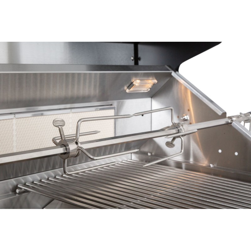 Barbacoa SUNG4B-BK de 4 quemadores para encastrar