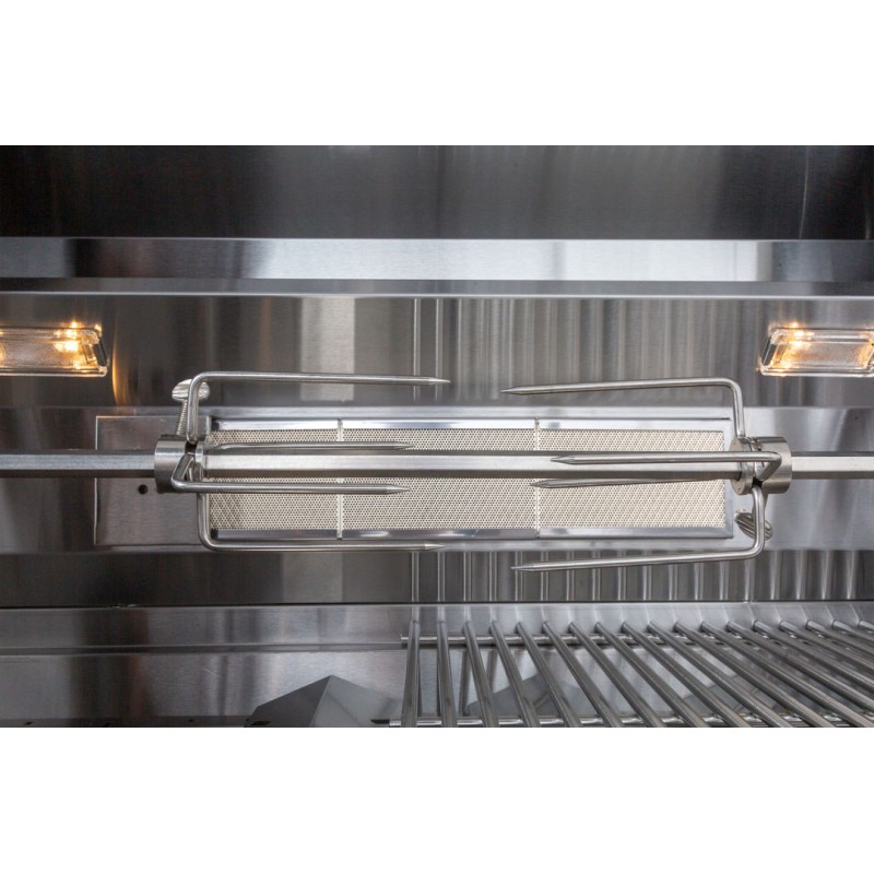 Barbacoa SUNG4B-BK de 4 quemadores para encastrar