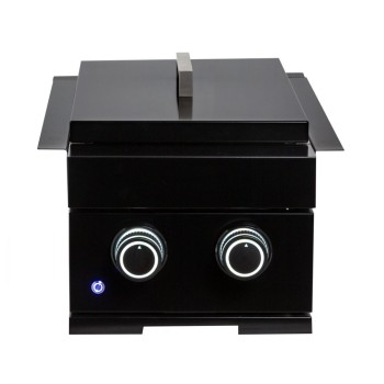 Quemador doble Sunstone SUNDB-BK negro mate