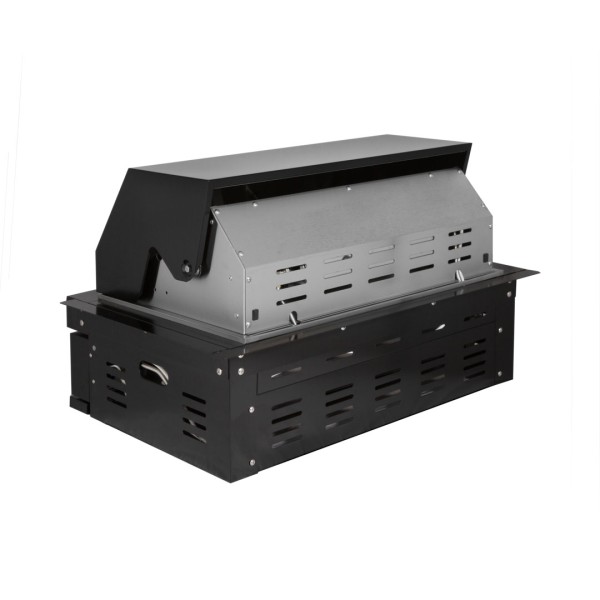 Barbacoa SUNG4B-BK de 4 quemadores para encastrar