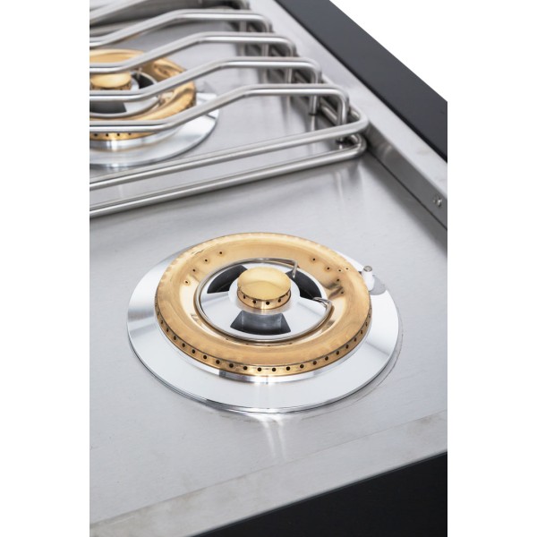 Quemador doble Sunstone SUNDB-BK negro mate