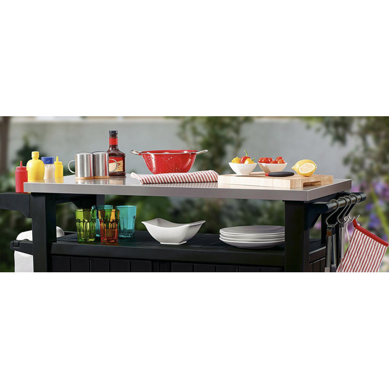 Mueble Armario con Encimera Ideal Barbacoas
