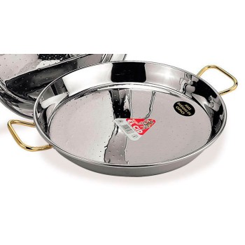 Paellera Acero Inoxidable El Cid 30 cm