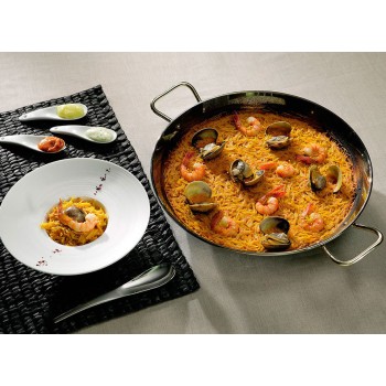 Paellera Acero Inoxidable El Cid 42 cm 2