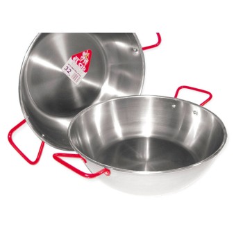 Sartén Honda con Asas Pulida El Cid 36 cm 2