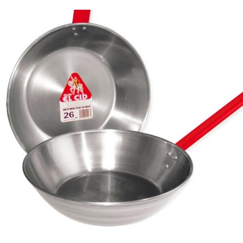 Sartén Honda con Mango Pulida El Cid 24 cm 2