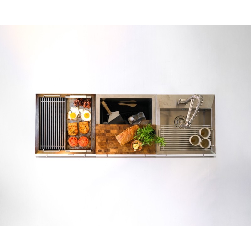 Cocina Exterior Looft Outdoor Sink Station