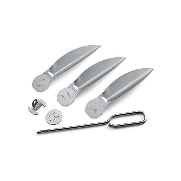 Kit sistema de limpieza One-Touch de acero inoxidable para barbacoa carbón 47 cm