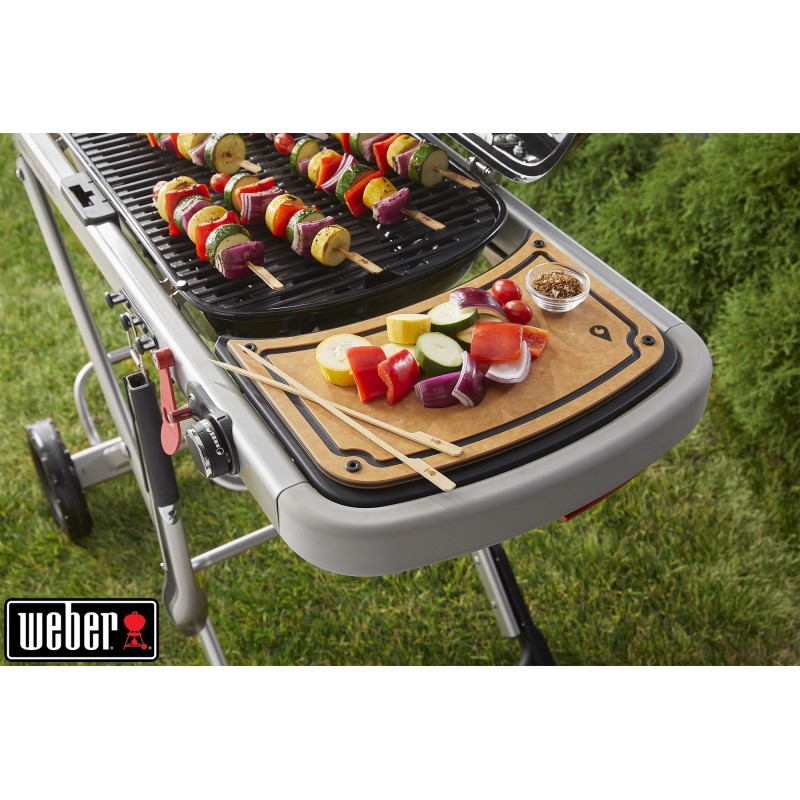 Soporte reversible prep & serve para weber traveler
