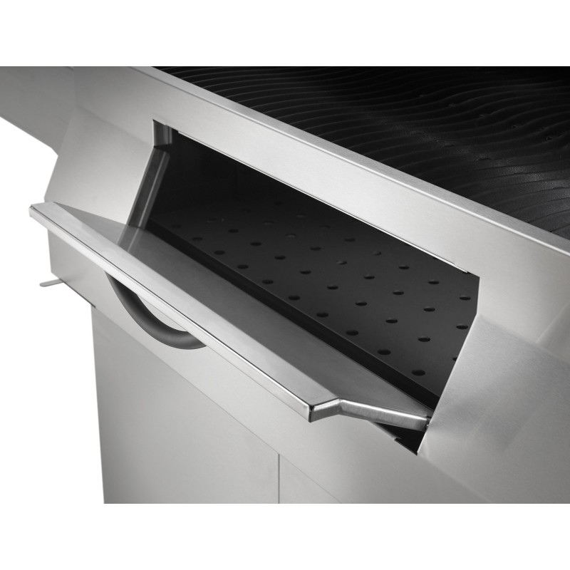 Puerta para cargar carbon Barbacoa de Carbón Profesional Napoleon