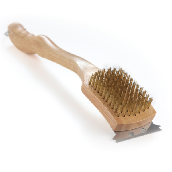 Cepillo de Madera con Cerdas de Latón