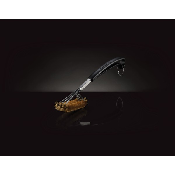 Cepillo para Parrilla de 3 Hileras con Cerdas de Latón