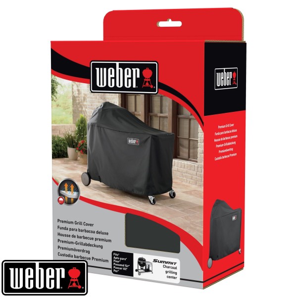 Funda deluxe para barbacoa Weber Summit Charcoal Grill Center