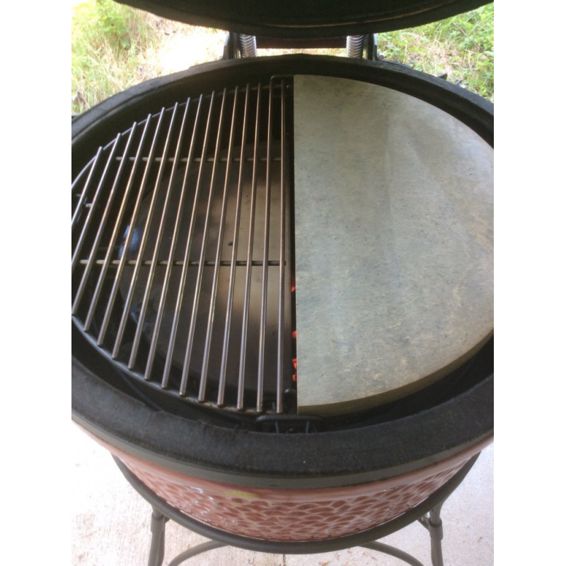 Piedra Esteatita Media Luna Kamado Joe Big Joe