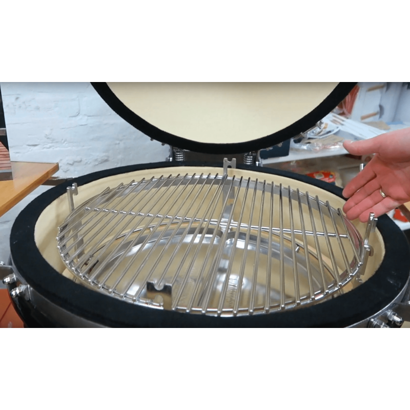 Kamado Monolith Classic Pro Series 2.0 Negro con Pies