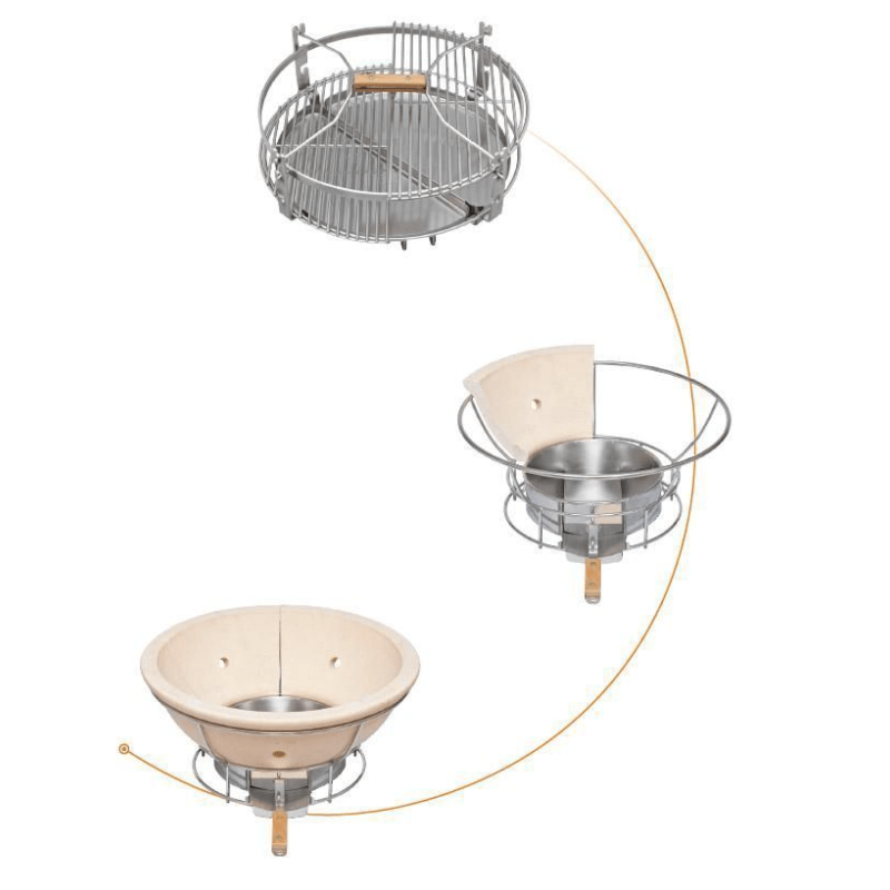 Kamado Monolith Classic Pro Serie 2.0 Guru Edition